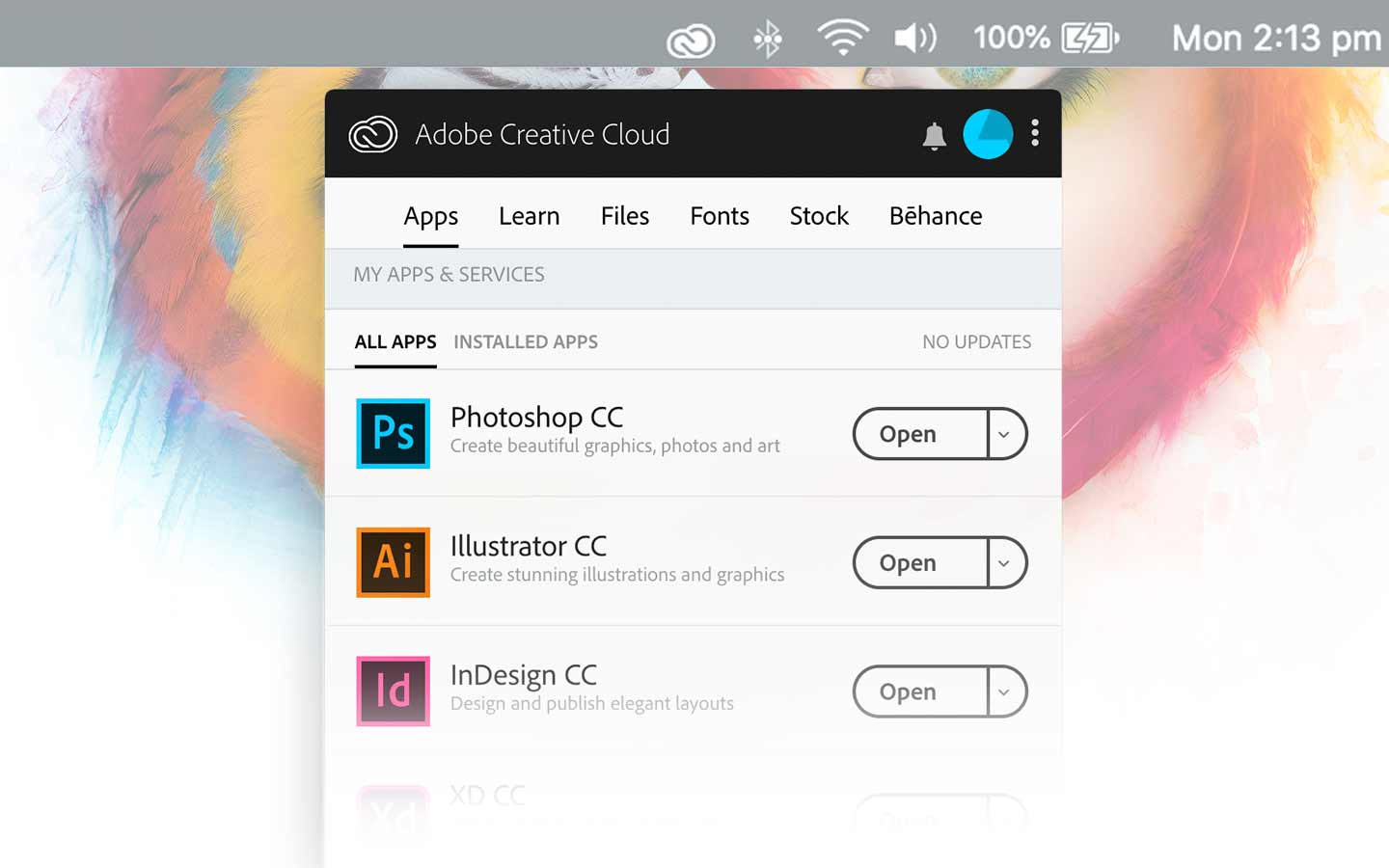 adobe creative cloud desktop app download mac